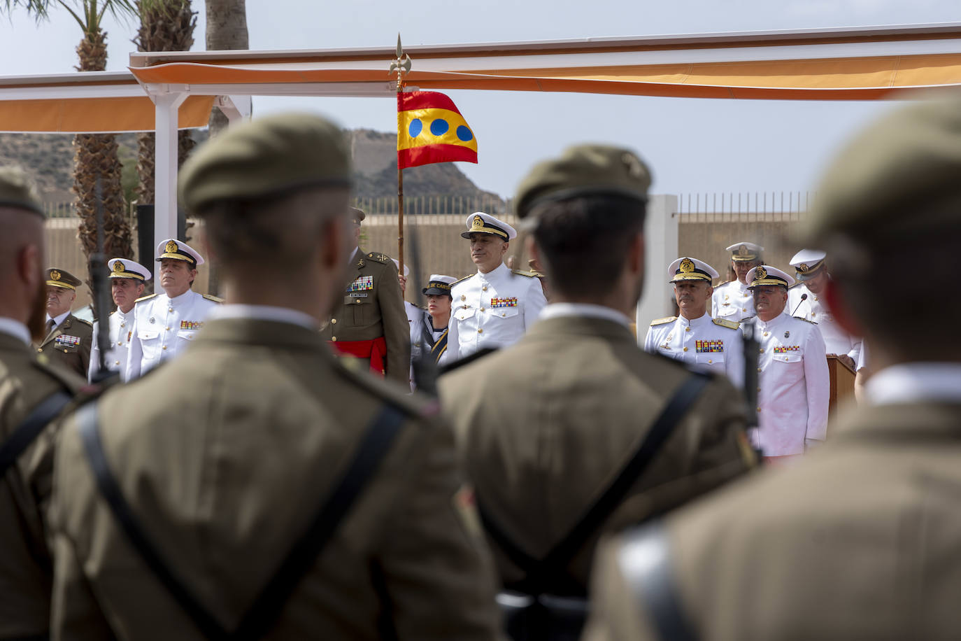 La ceremonia de cesión de &#039;El Camino Español&#039; en Cartagena, en imágenes