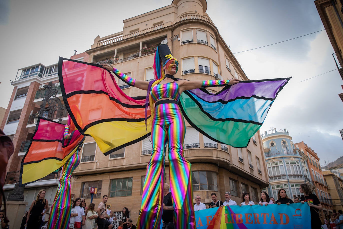 Las imágenes de la marcha del Orgullo LGTBI en Orihuela