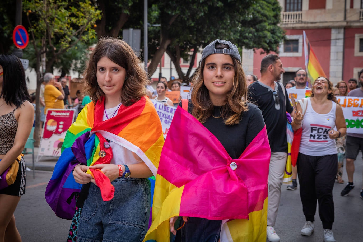 Las imágenes de la marcha del Orgullo LGTBI en Orihuela