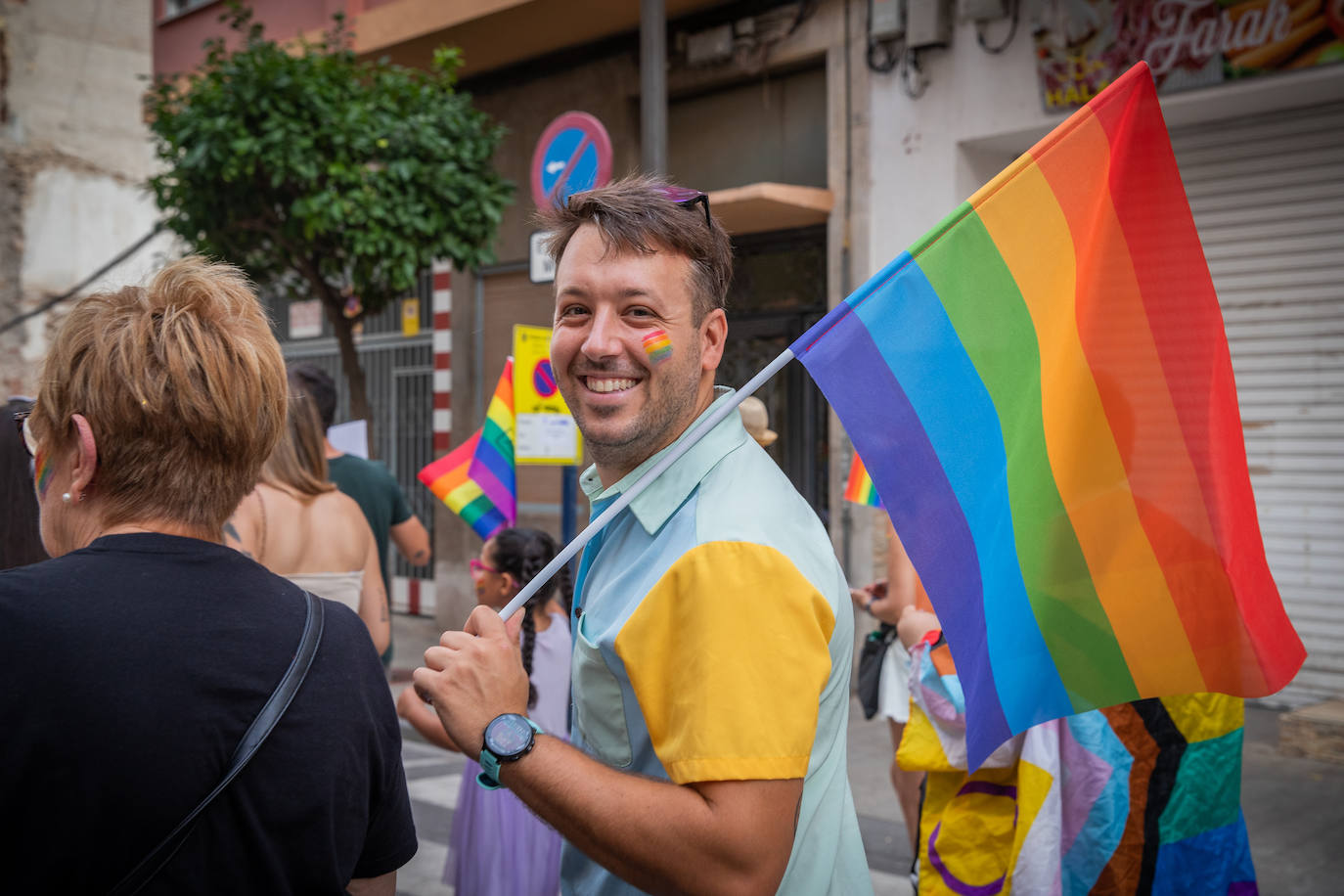 Las imágenes de la marcha del Orgullo LGTBI en Orihuela