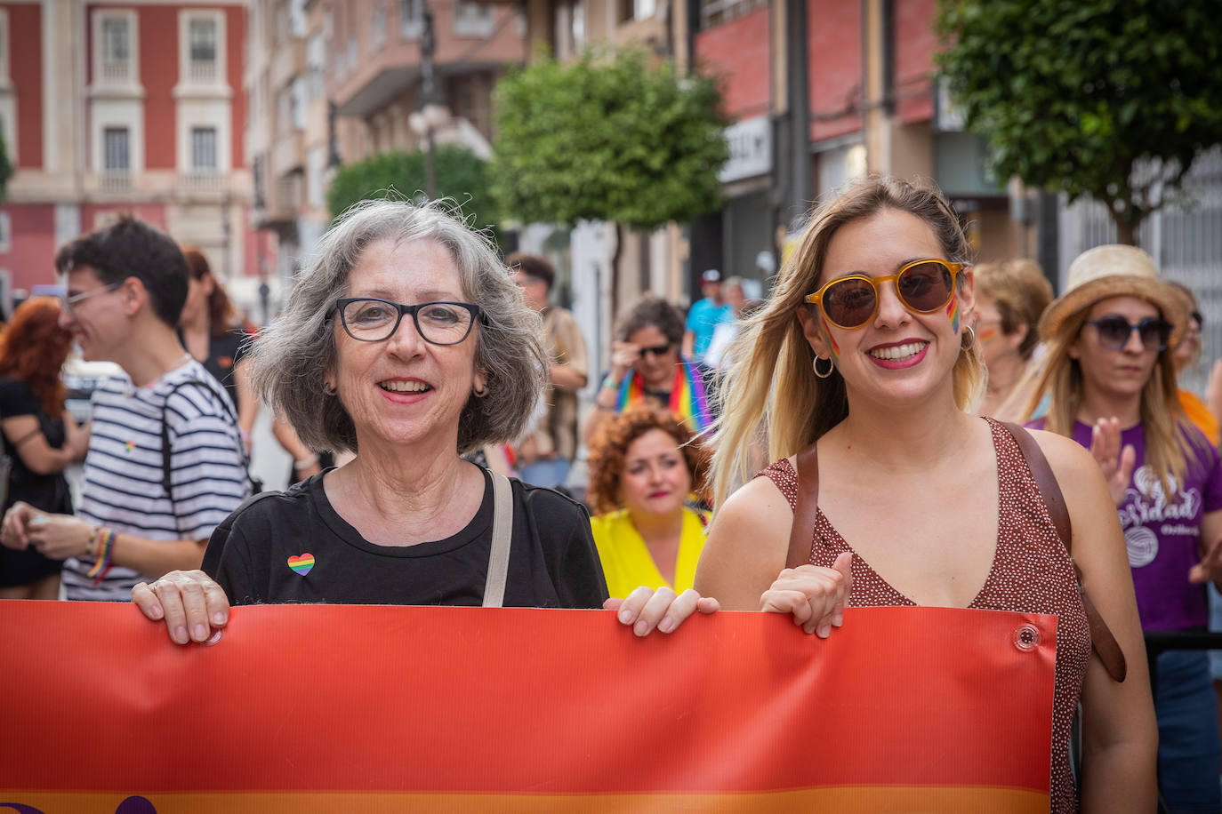 Las imágenes de la marcha del Orgullo LGTBI en Orihuela