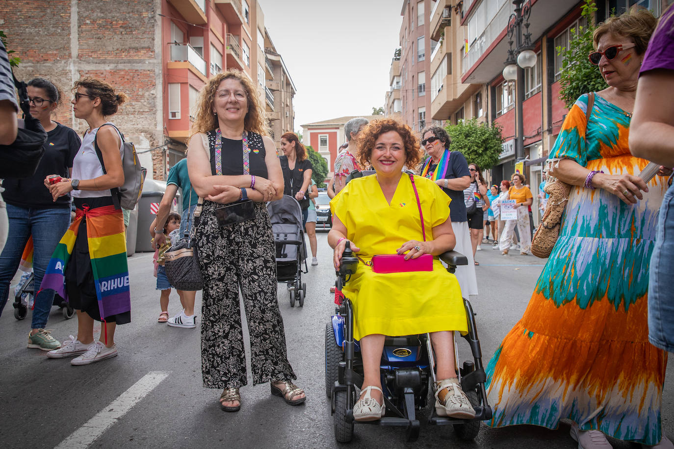 Las imágenes de la marcha del Orgullo LGTBI en Orihuela