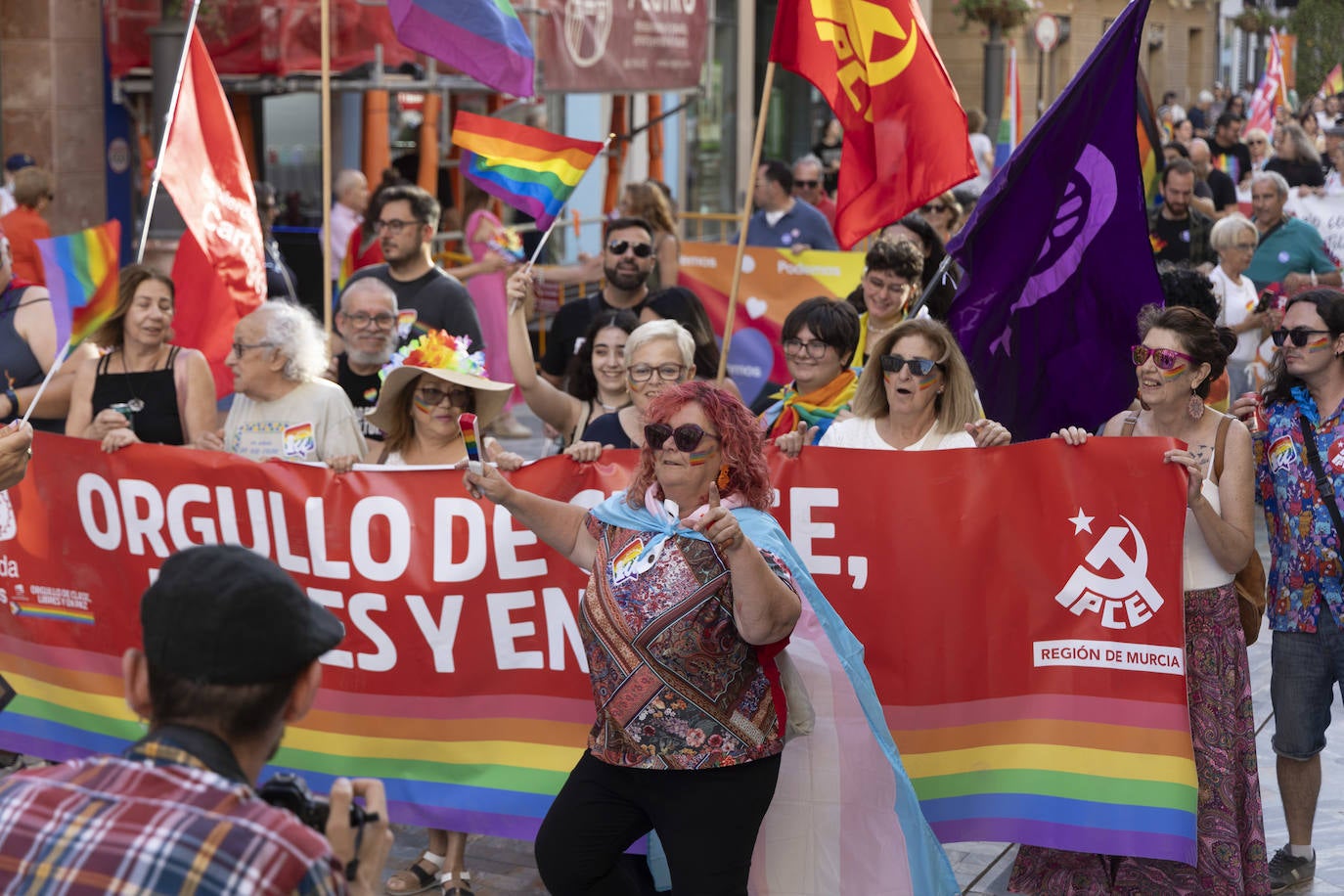 El desfile del Orgullo en Cartagena, en imágenes