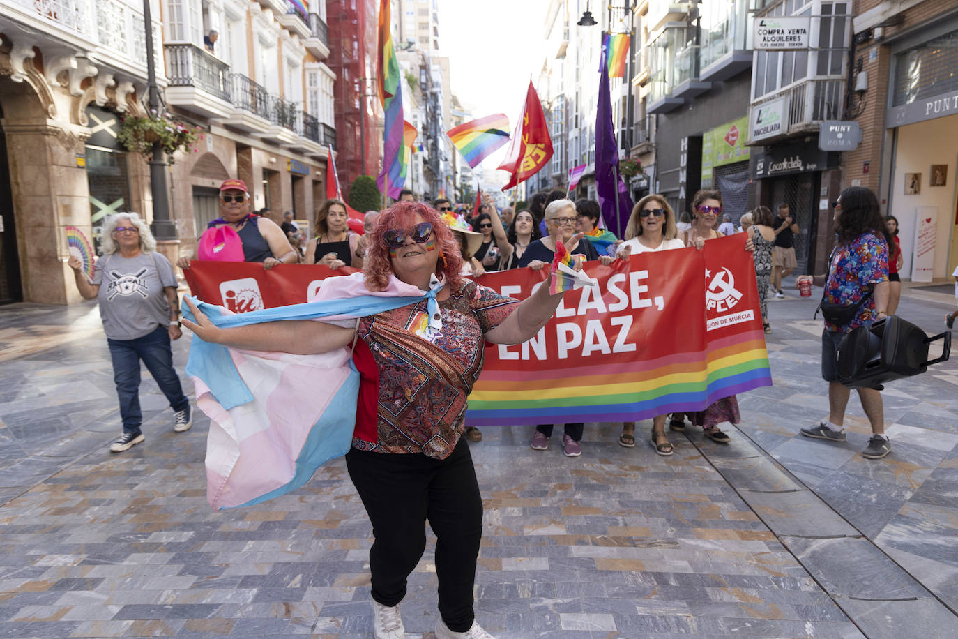 El desfile del Orgullo en Cartagena, en imágenes