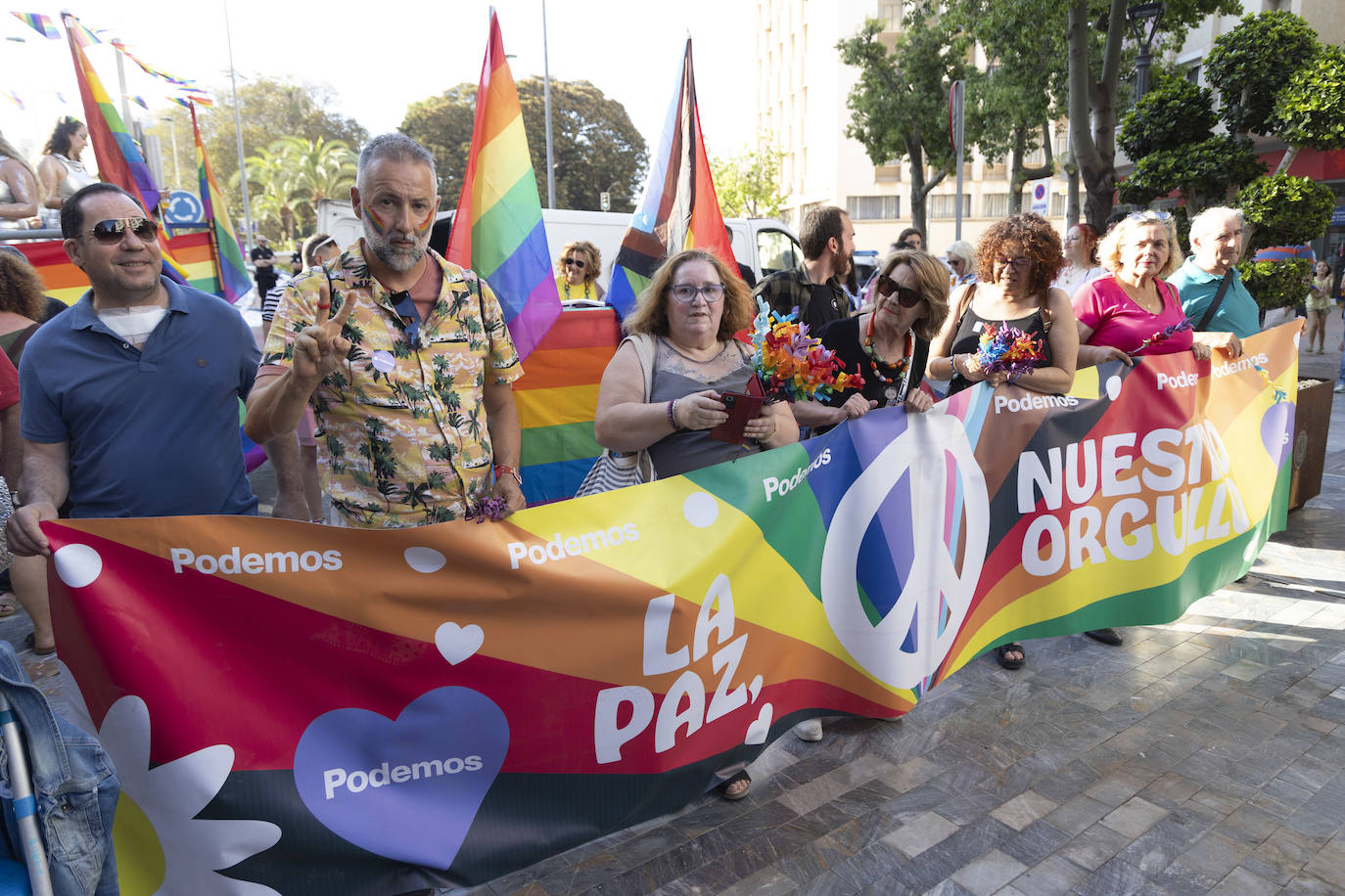 El desfile del Orgullo en Cartagena, en imágenes