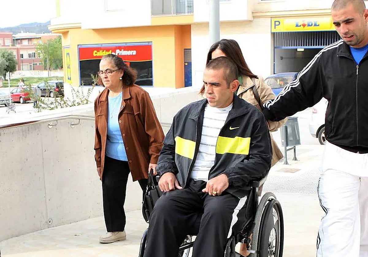 David Yepes, en su comparecencia ante el juez en el año 2012 para esclarecer la agresión.