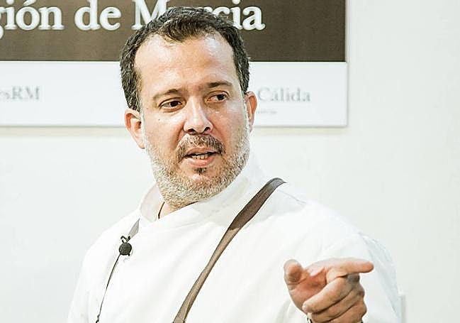Freddy Salmerón. Impartirá un 'showcooking' en la Semana Internacional del Melón.