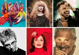 Fin de semana de grandes conciertos en la Región de Murcia con Ricky Martin, Pedro Guerra, Sergio Dalma y más