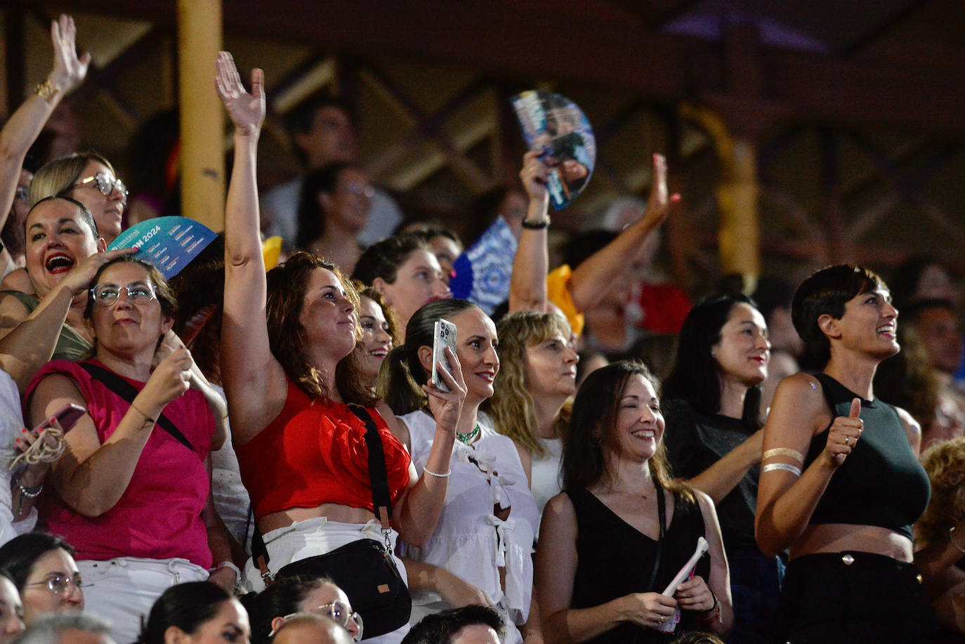 El concierto de Ricky Martin en la Plaza de Toros de Murcia, en imágenes