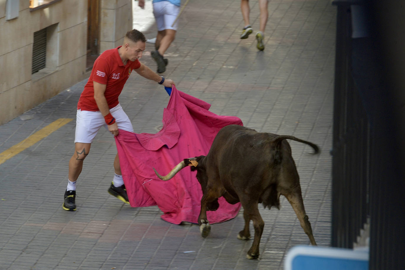 El primer encierro de Moratalla, en imágenes