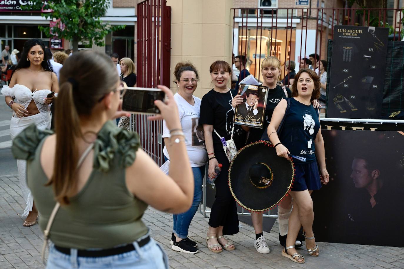 Las imágenes del concierto de Luis Miguel en Murcia