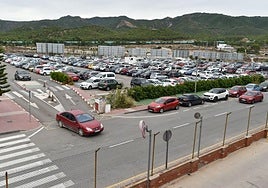 Imagen de archivo del párking de la calle Polideportivo, tras la marcha de la empresa que lo gestionaba.