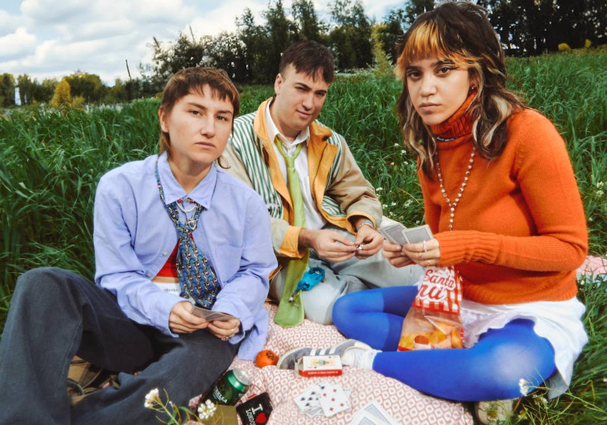 Irene Riquelme, Arturo Casabuena y Leyre Ortiz.