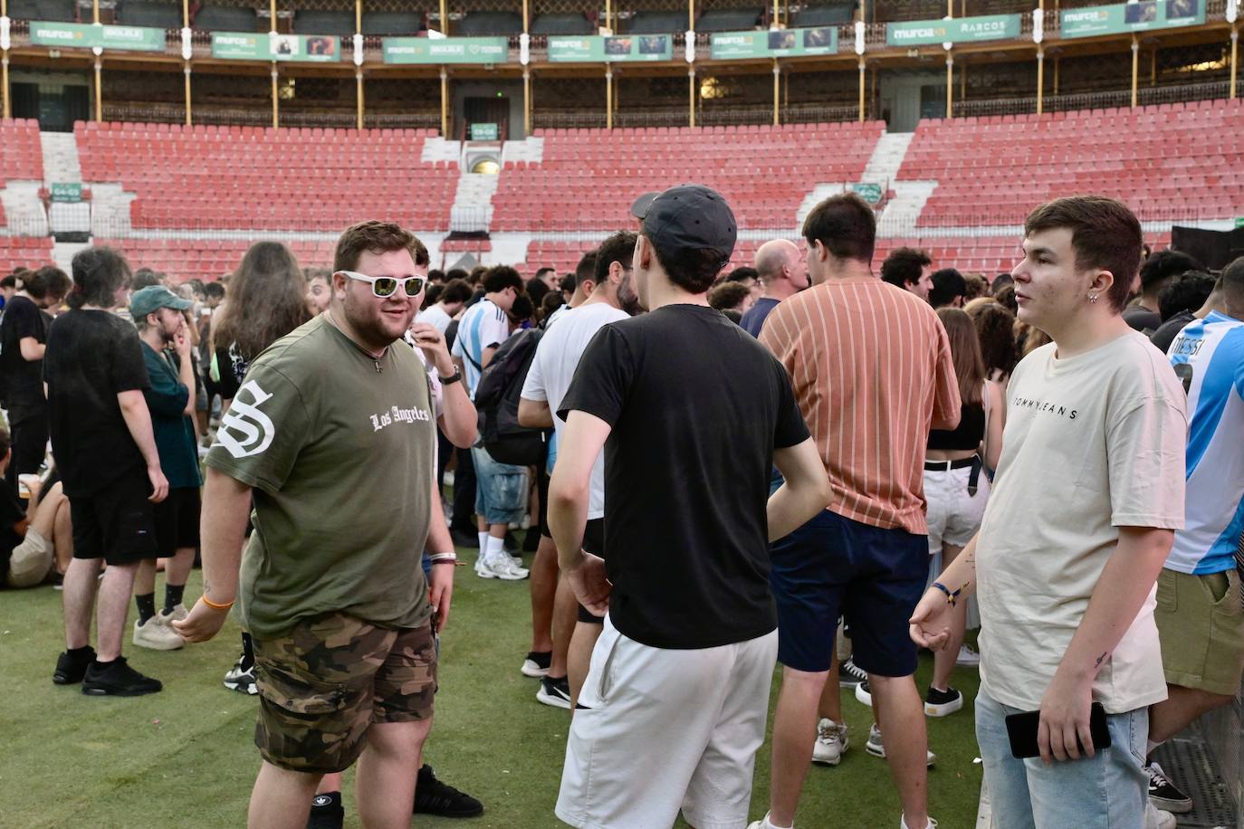 WOS, rap de Argentina en la plaza de toros de Murcia