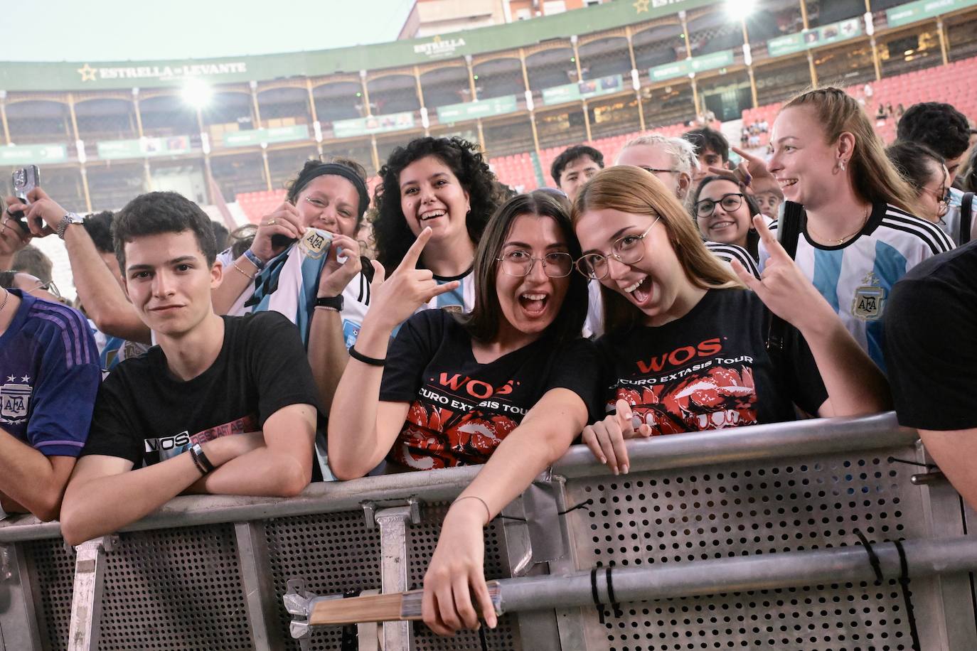 WOS, rap de Argentina en la plaza de toros de Murcia