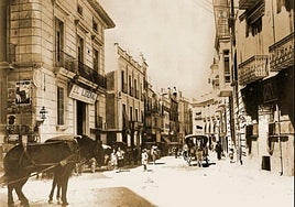 Sede. El edificio de la Inquisición de Murcia, sede antaño durante años del periódico 'El Liberal' y hoy del Colegio Oficial de Arquitectos.
