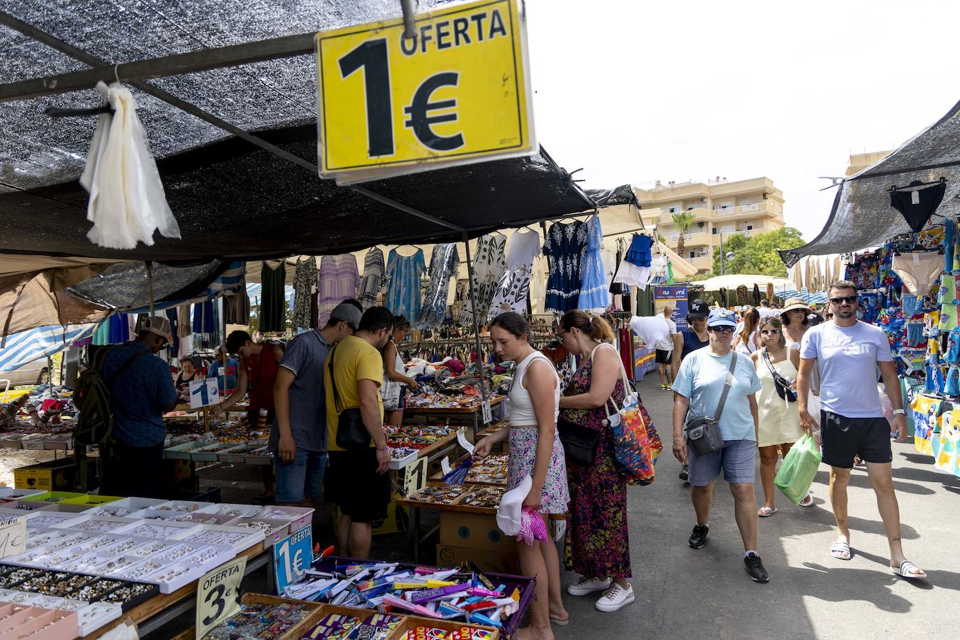 Las imágenes del mercado de Cabo de Palos