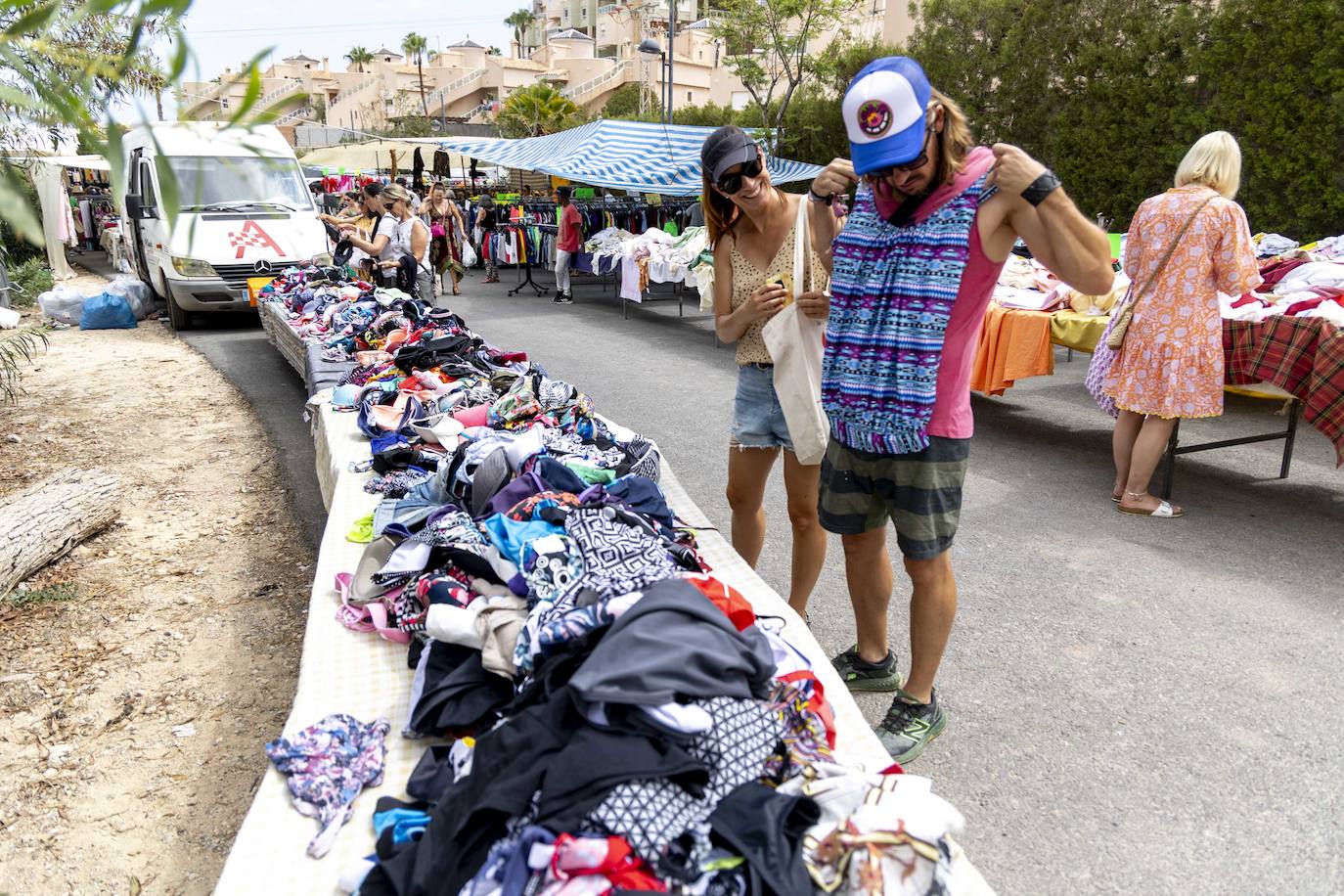 Las imágenes del mercado de Cabo de Palos