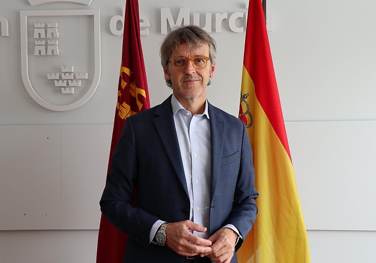 El consejero de Economía, Hacienda, Fondos Europeos y Transformación Digital, Luis Alberto Marín.