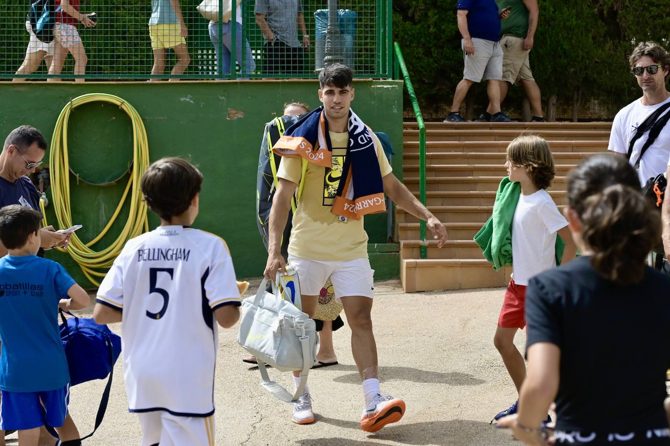 Alcaraz se prepara en El Palmar para las Olimpiadas