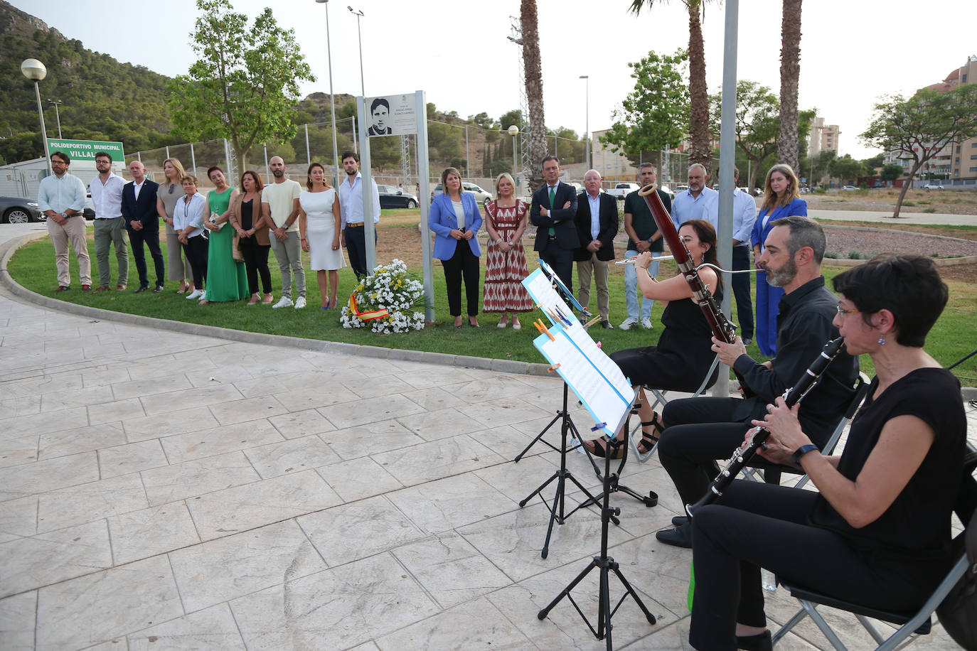 Una plaza recuerda a Miguel Ángel Blanco en Cartagena