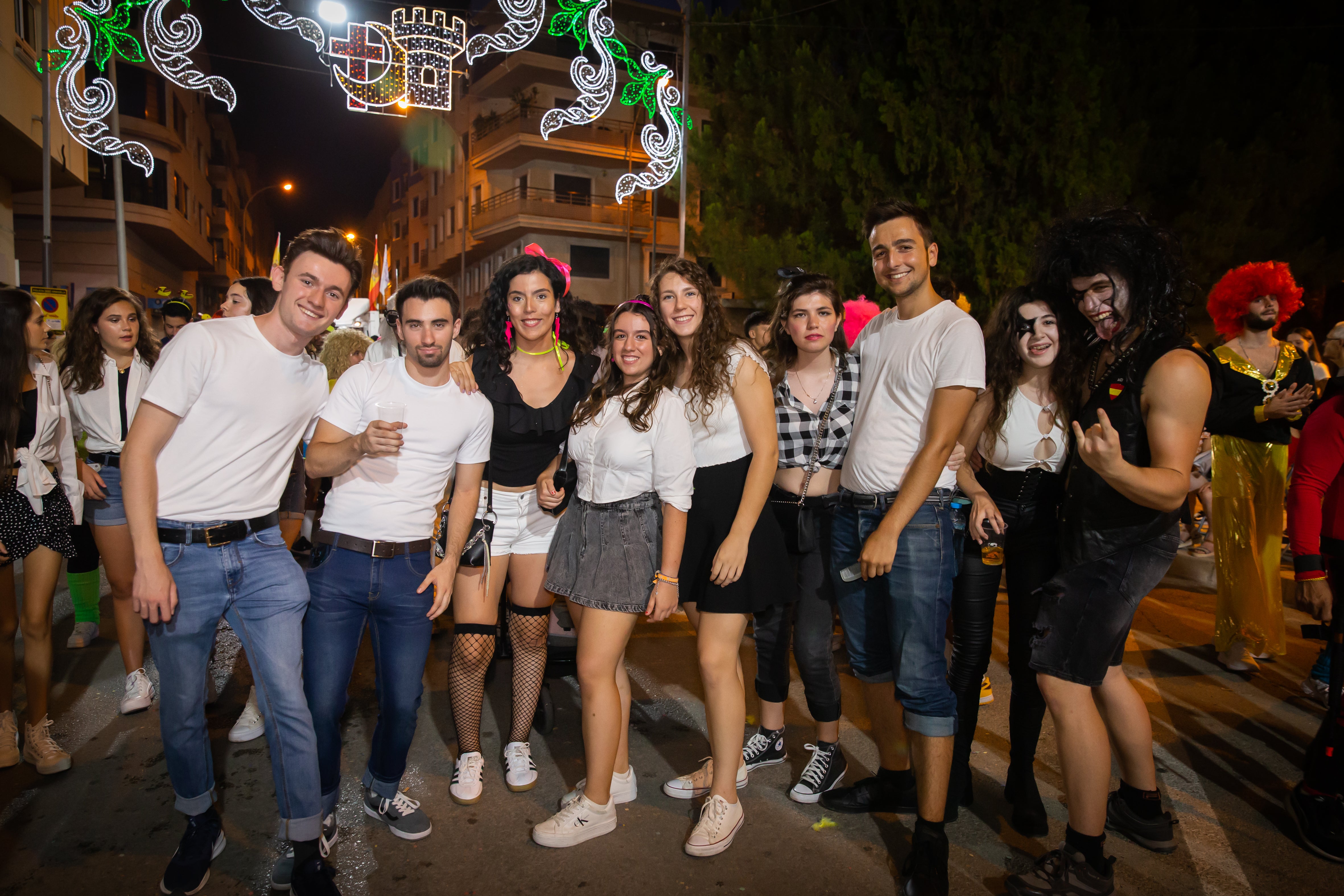 Las imágenes de la retreta festera de Orihuela