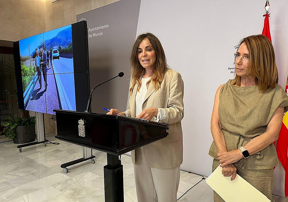 Presentación del proyecto de la nueva acera.