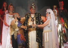 Bodas de Aníbal e Himilce, uno de los actos más impresionantes de la Fiestas de Carthagineses y Romanos.