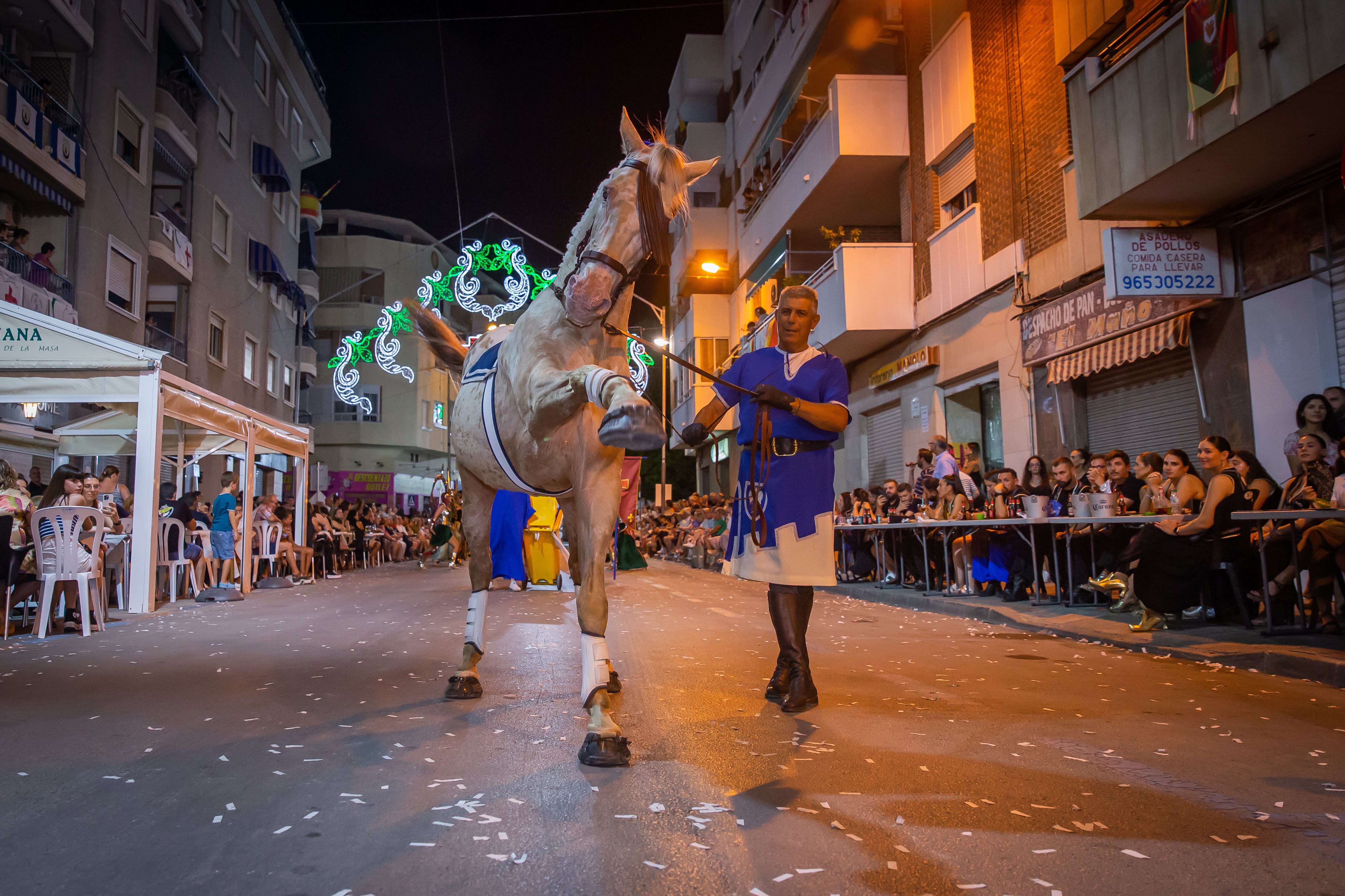 Las imágenes de la entrada cristiana en Orihuela