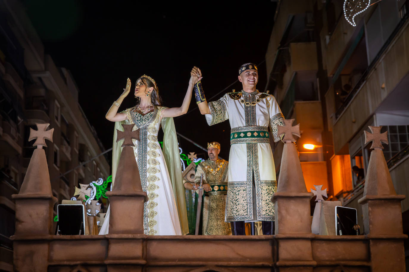 Las imágenes de la entrada cristiana en Orihuela