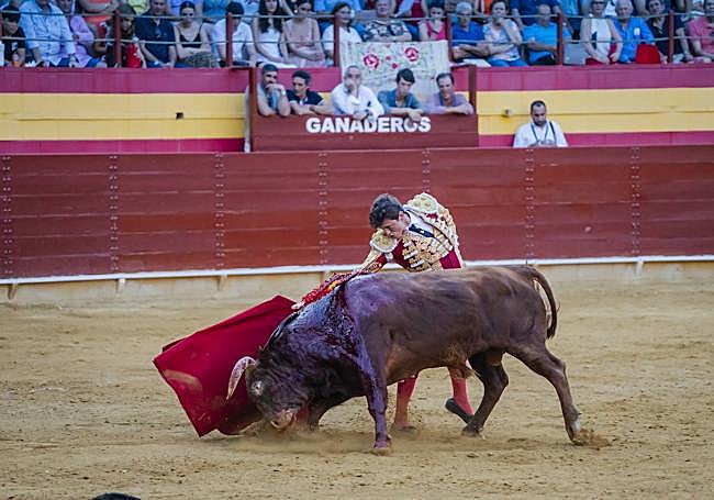 Jorge Martínez ayer en Roquetas de Mar.