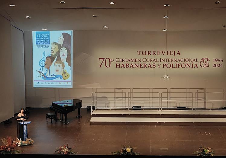 Presentación del cartel del próximo año.