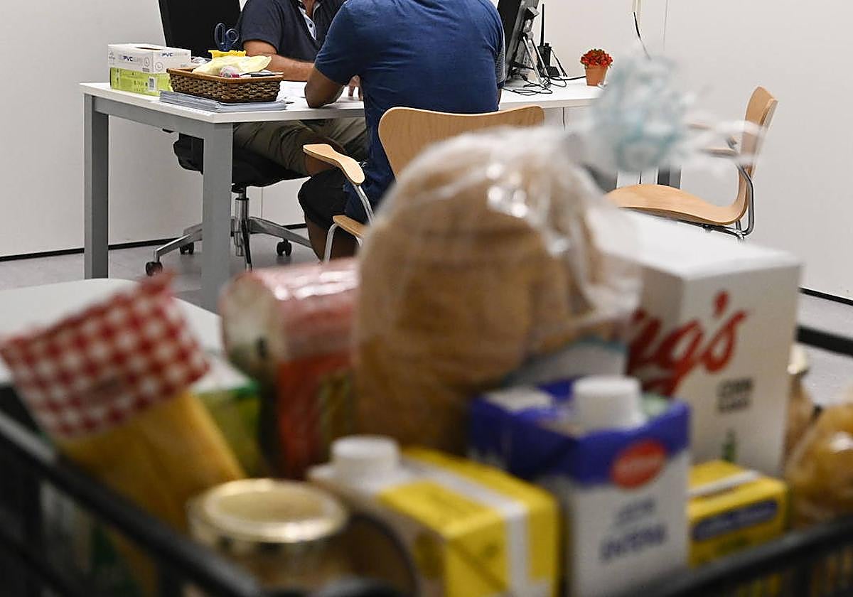 Algunos de los alimentos que se proporcionarán a personas en situación de vulnerabilidad.
