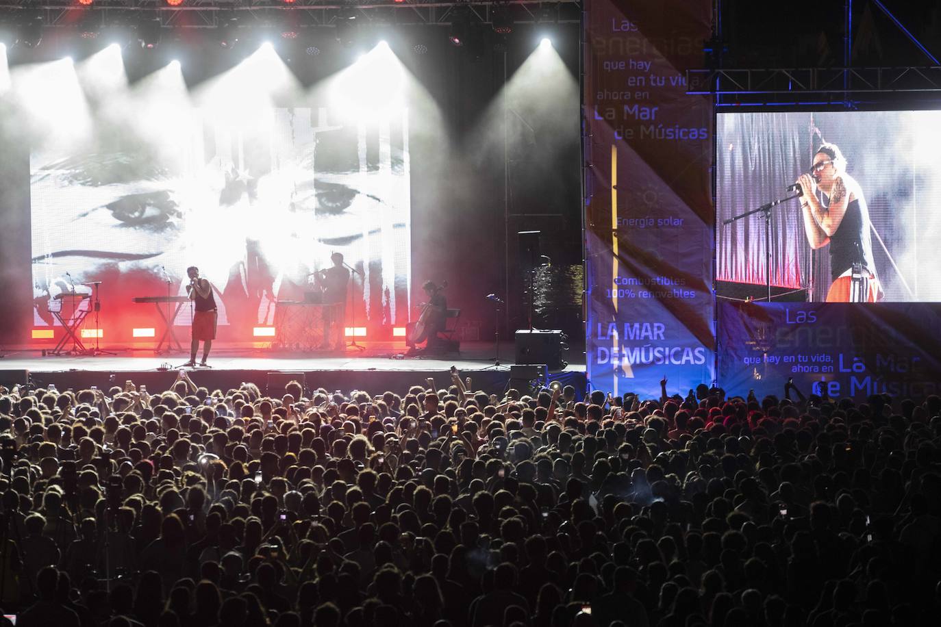 En imágenes, los conciertos de La Mar de Músicas del miércoles