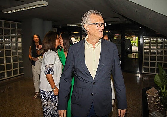 El consejero de Salud, Juan José Pedreño.