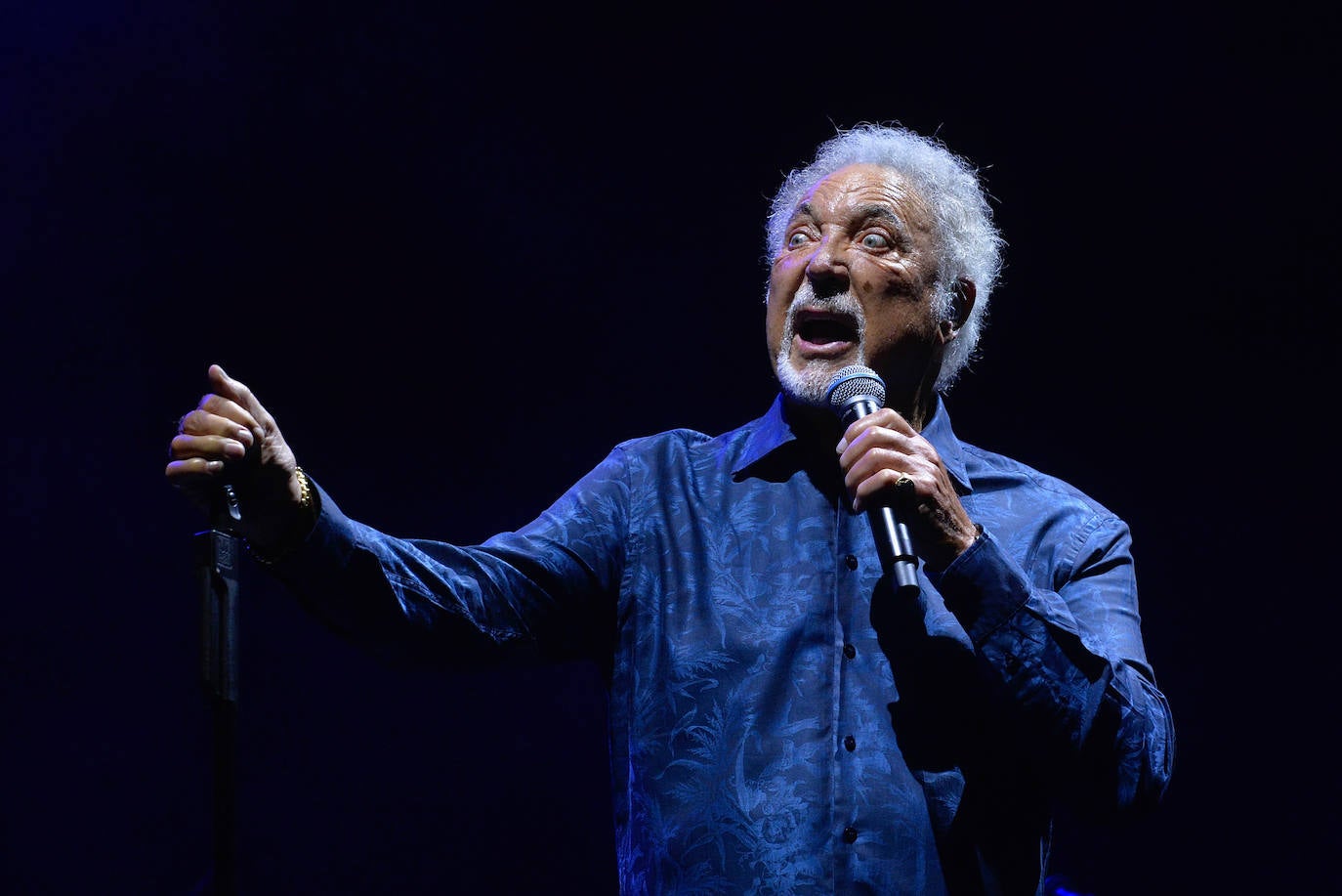 Las imágenes del concierto de Tom Jones en Murcia