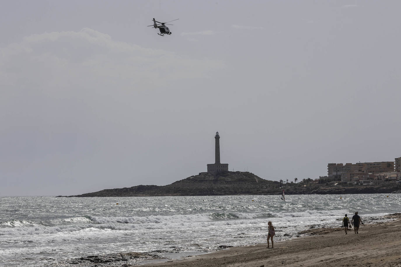 Dispositivo de búsqueda del menor desaparecido en Cabo de Palos