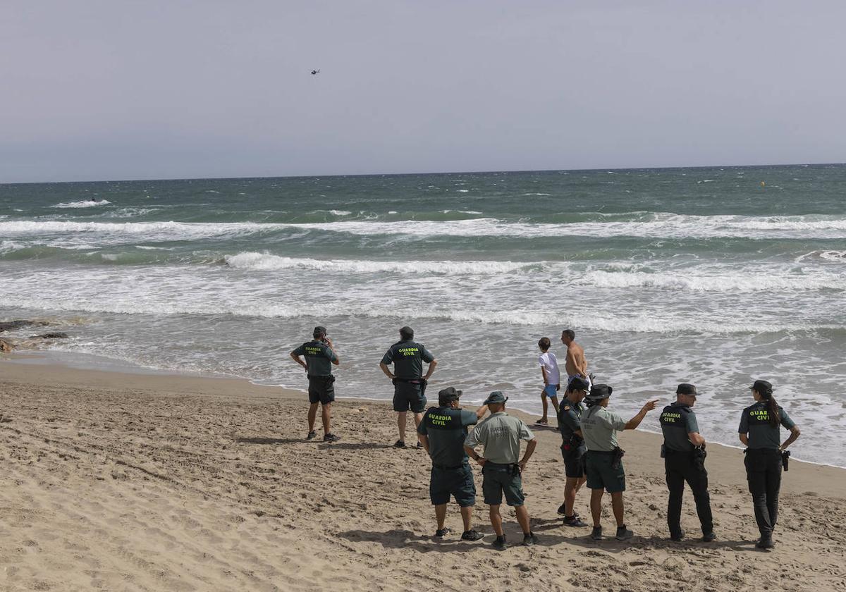 Dispositivo de búsqueda del menor desaparecido en Cabo de Palos