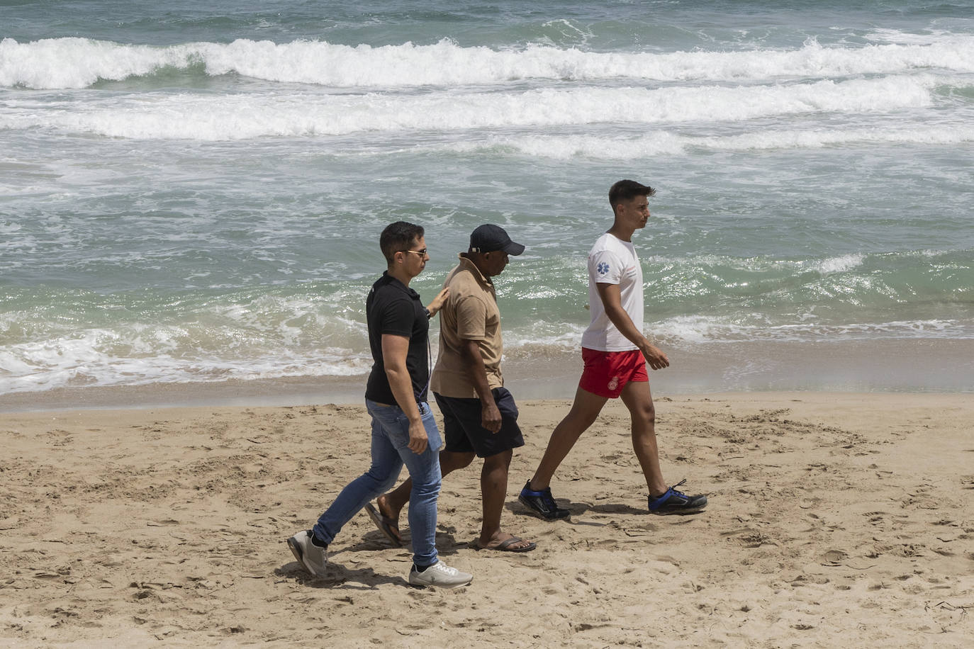 Dispositivo de búsqueda del menor desaparecido en Cabo de Palos