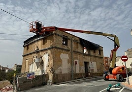 Ejecución de las obras de emergencia en el Molino Armero.