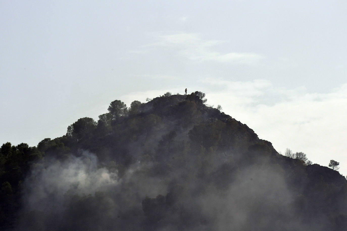Un incendio en El Valle devora varias hectáreas de monte