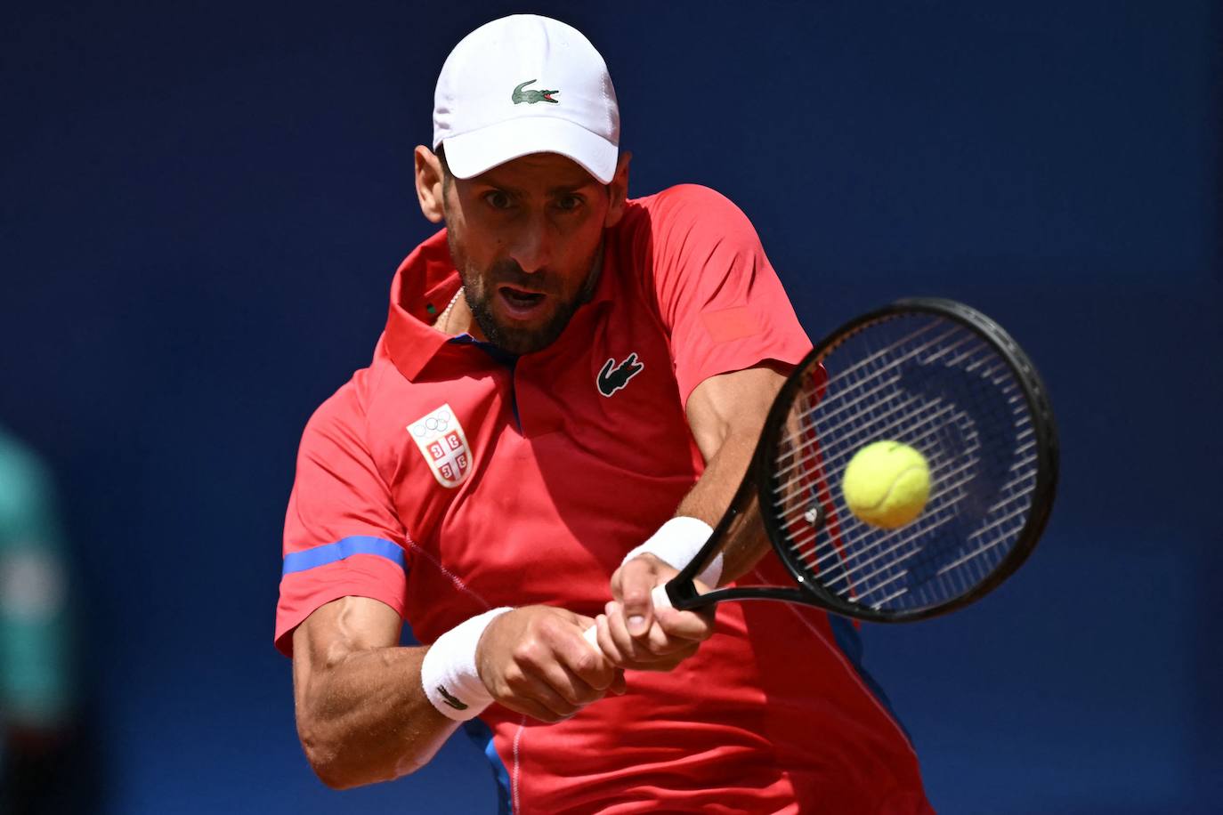 En imágenes, la final de tenis en los Juegos Olímpicos entre Carlos Alcaraz y Novak Djokovic