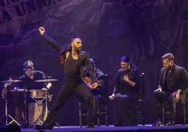 Edu Guerrero en el Cante de las Minas.