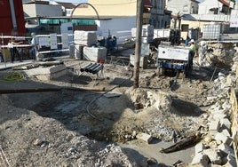 Obras de construcción del nuevo puente entre El Raal y Beniel, en imágenes