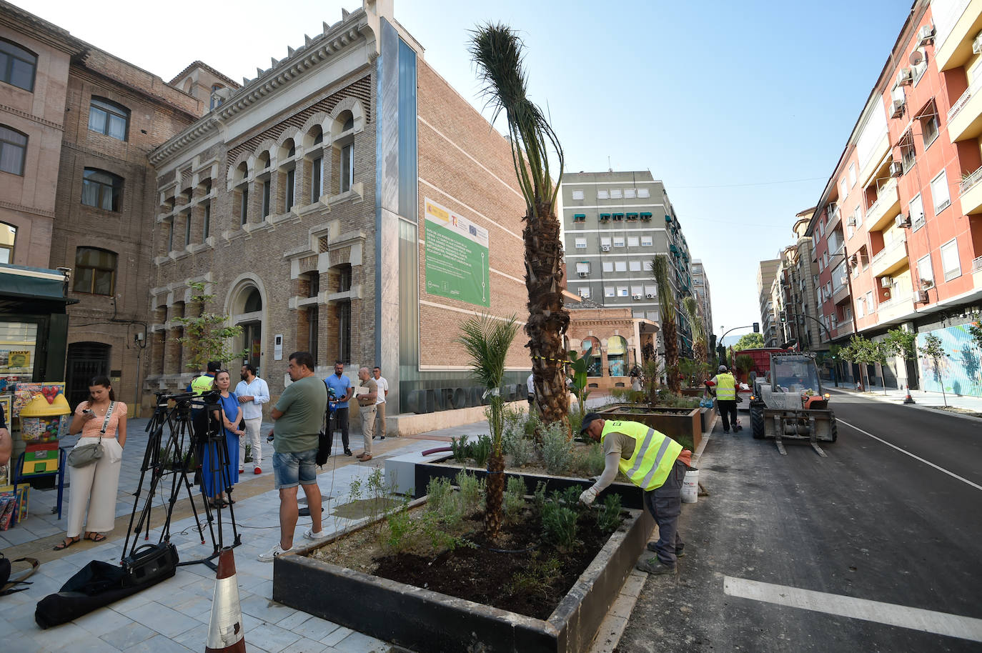 El Corredor Verde de San Andrés casi terminado, en imágenes