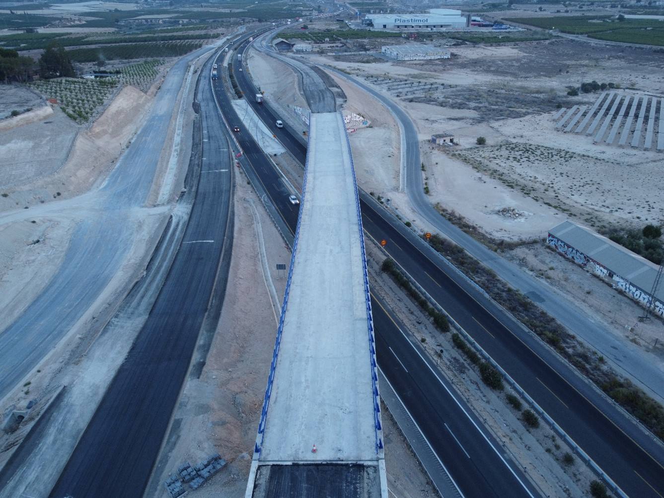 En imágenes, el avance en las obras del Arco Noroeste