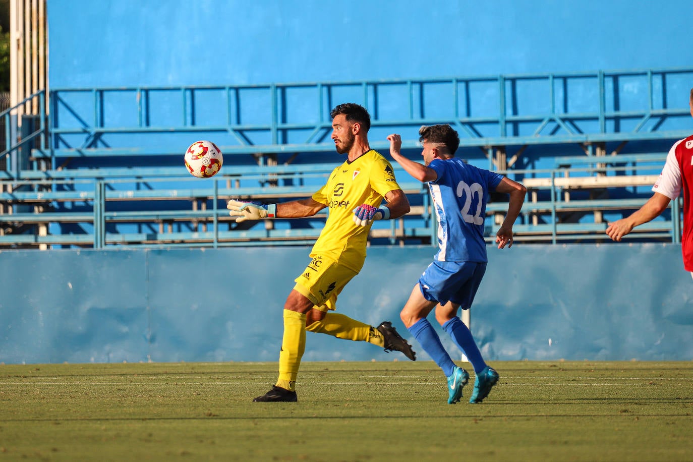 En imágenes, el partido entre el Águilas y el Real Murcia