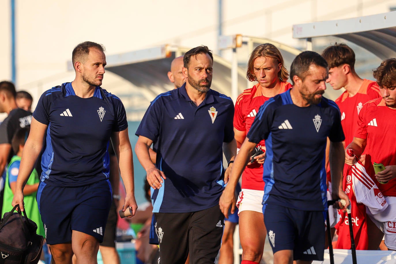 En imágenes, el partido entre el Águilas y el Real Murcia