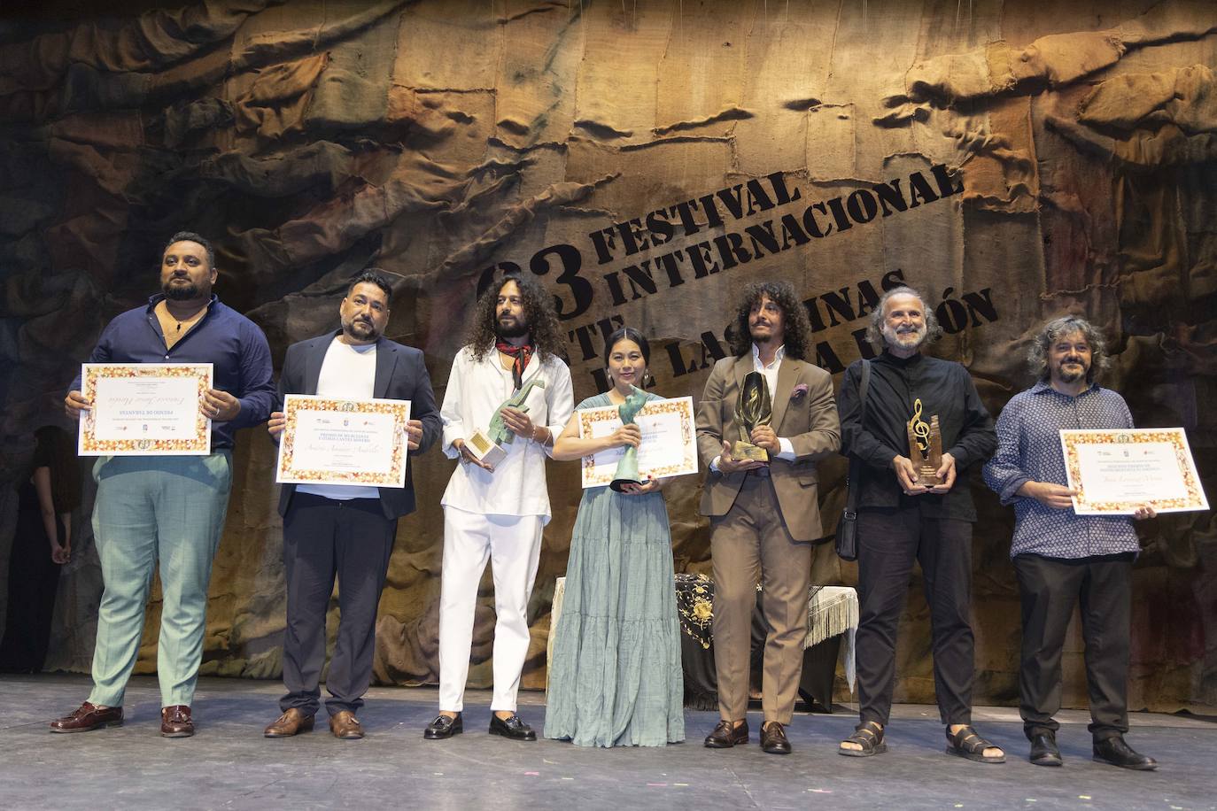 En imágenes, la final y entrega de premios del Cante de las Minas