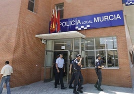 Imagen de archivo del cuartel de la Policía Local en El Esparragal.